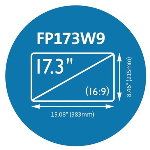 Kensington FP173W9 Privacy Screen for Laptops (17.3" 16:9) Tinted Clear 2