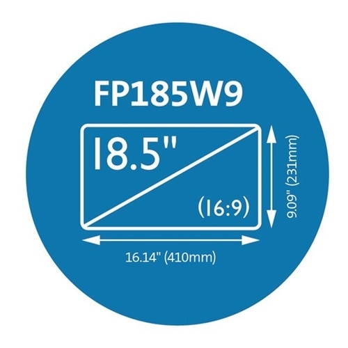 Kensington FP185W9 Privacy Screen for Monitors (18.5" 16:9) 2
