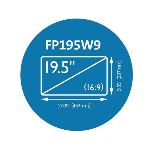 Kensington FP195W9 Privacy Screen for Monitors (19.5" 16:9) 2