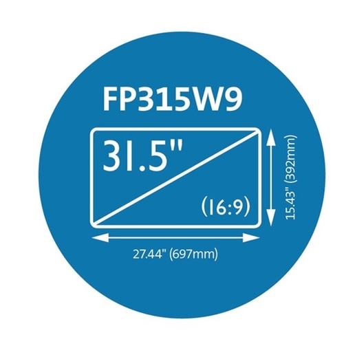Kensington FP315W9 Privacy Screen for Monitors (31.5" 16:9) 2