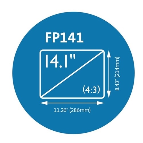 Kensington FP141 Privacy Screen for Laptops (14.1" 4:3) Glossy, Matte 2