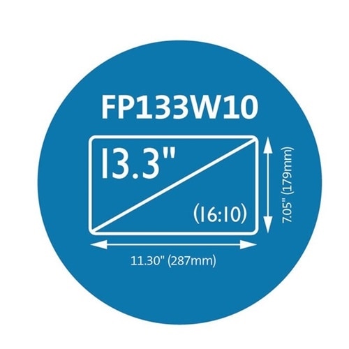 Kensington FP133W10 Privacy Screen for Laptops (13.3" 16:10) Black 2