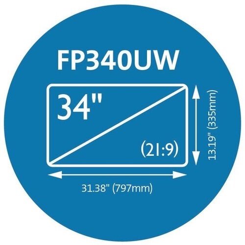 FP340UW Privacy Screen for Monitors (34" 16:10) 2
