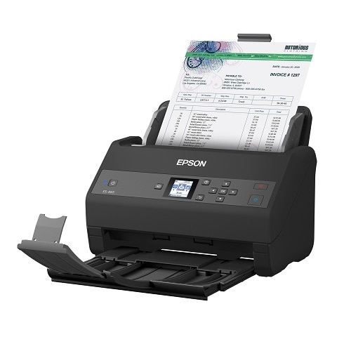 Epson WorkForce ES-865 Color Duplex Document Scanner - Black Best Deals ...