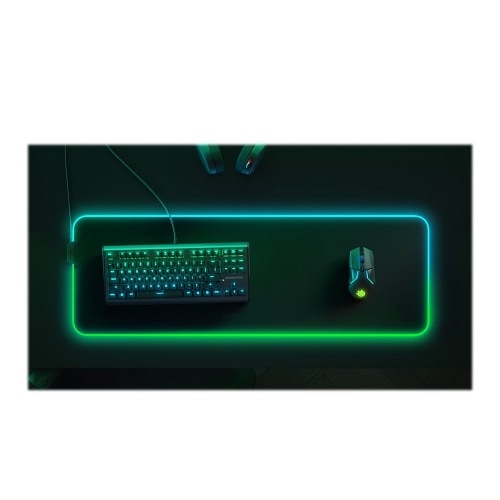 SteelSeries QcK Prism Cloth RGB Gaming Mouse Pad 5