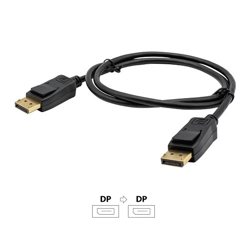 DisplayPort Cable - DP to DP Adapter (Male-to-Male) - 4K Compatible - 2M/6.6 ft - VisionTek 3