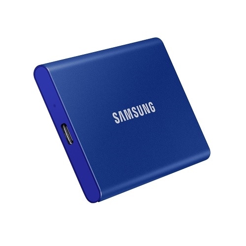 Samsung T7 MU-PC2T0H/AM 2 TB Portable Solid State Drive - External - PCI Express NVMe - Indigo Blue 6