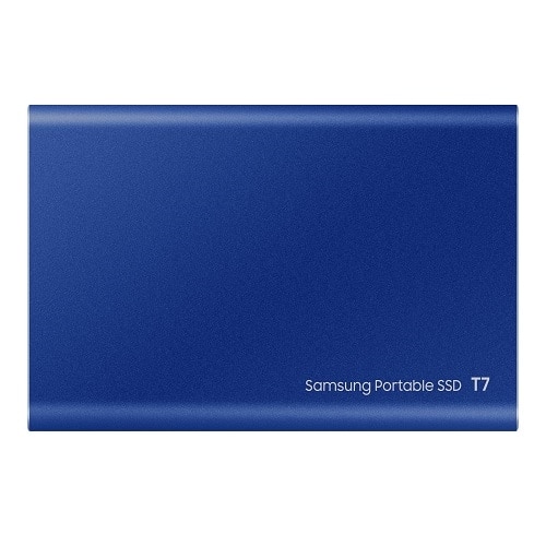 Samsung T7 MU-PC2T0H/AM 2 TB Portable Solid State Drive - External - PCI Express NVMe - Indigo Blue 7