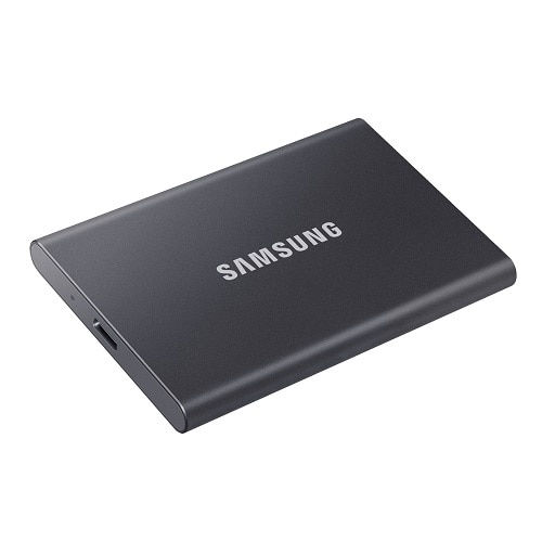 Samsung T7 MU-PC1T0T/AM 1 TB Portable Solid State Drive - External - PCI Express NVMe - Titan Gray 4