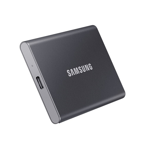Samsung T7 MU-PC2T0T/AM 2 TB Portable Solid State Drive - External - PCI Express NVMe - Titan Gray 6