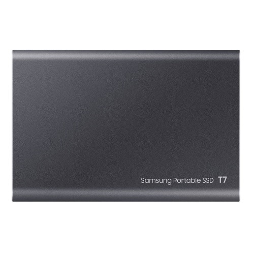 Samsung T7 MU-PC2T0T/AM 2 TB Portable Solid State Drive - External - PCI Express NVMe - Titan Gray 7