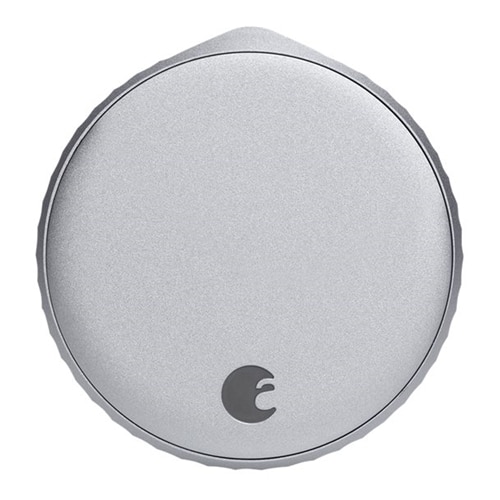 August Wi-Fi Smart Lock - Smart lock - wireless - Bluetooth, 802.11b/g/n - 2.4 Ghz - silver 2
