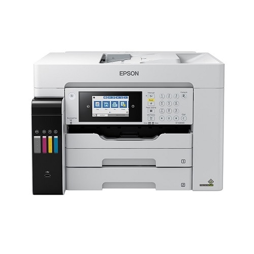 Epson WorkForce ST-C8000 Wireless Color All-In-One Inkjet SuperTank Printer with Fax 2