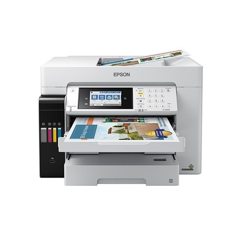 Epson WorkForce ST-C8000 Wireless Color All-In-One Inkjet SuperTank Printer with Fax 4