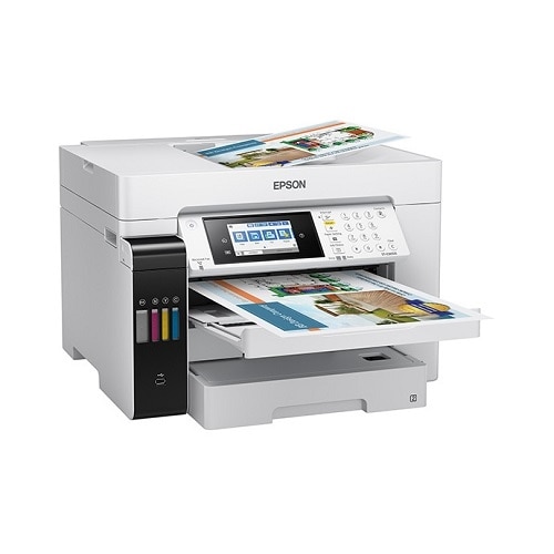 Epson WorkForce ST-C8000 Wireless Color All-In-One Inkjet SuperTank Printer with Fax 6