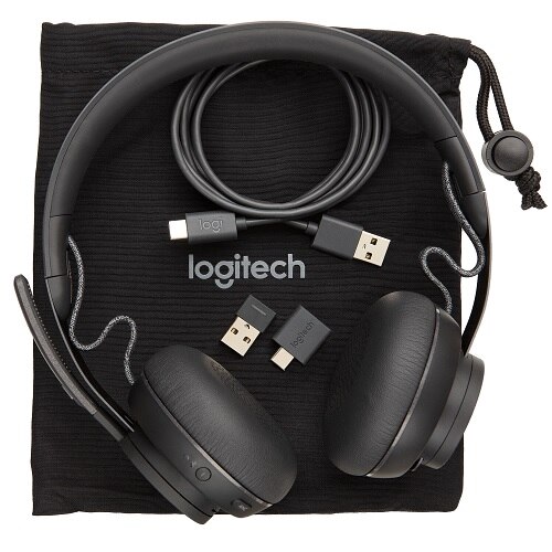 Logitech Zone Headset Wireless Boom Mic Dell USA