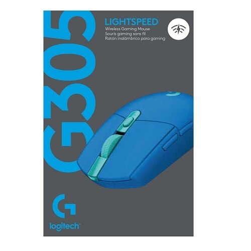 Logitech G305 Wireless Gaming Mouse with LightSync Blue Dell USA