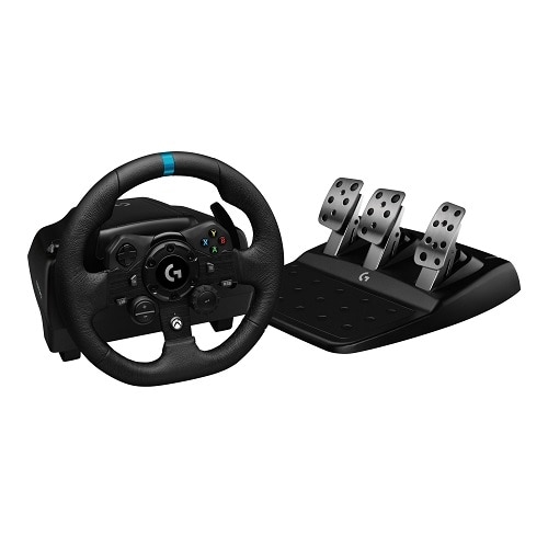 Logitech G923 Gaming Steering Wheel, Gaming Pedal 3
