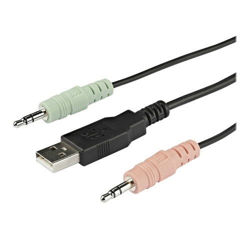 StarTech 2 Port HDMI KVM Switch - 4K 60Hz - Compact UHD HDMI USB KVM Switch with 4ft Cables & Audio - Bus Powered & Remote Switching 4