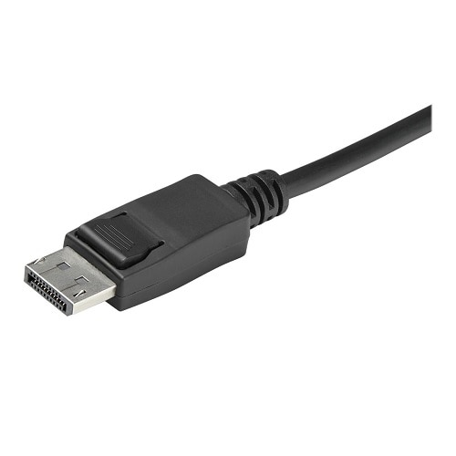 StarTech 2 Port DisplayPort KVM Switch - 4K 60Hz - UHD DP 1.2 USB KVM Switch w/ 4ft Cables & Audio - Bus Powered & Remote Switching 5