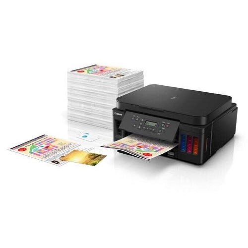 Canon PIXMA G6020 Wireless Color All-In-One Inkjet MegaTank Photo Printer 3