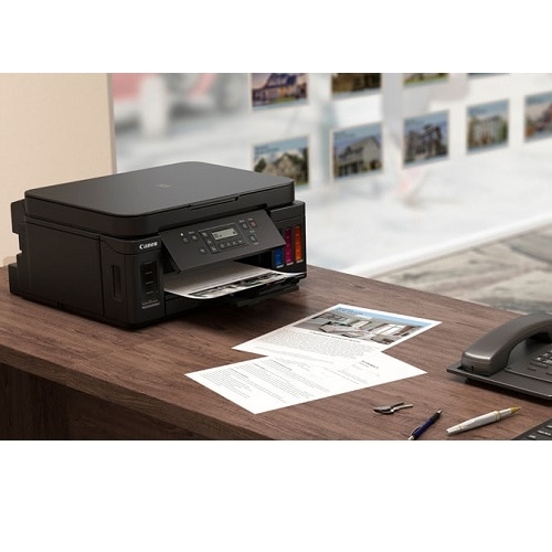 Canon PIXMA G6020 Wireless Color All-In-One Inkjet MegaTank Photo Printer 4