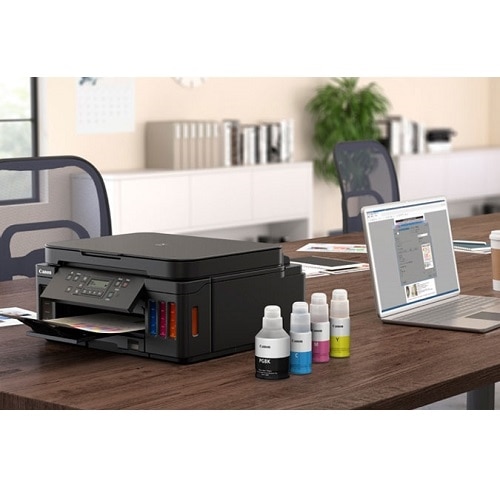 Canon PIXMA G6020 Wireless Color All-In-One Inkjet MegaTank Photo Printer 7