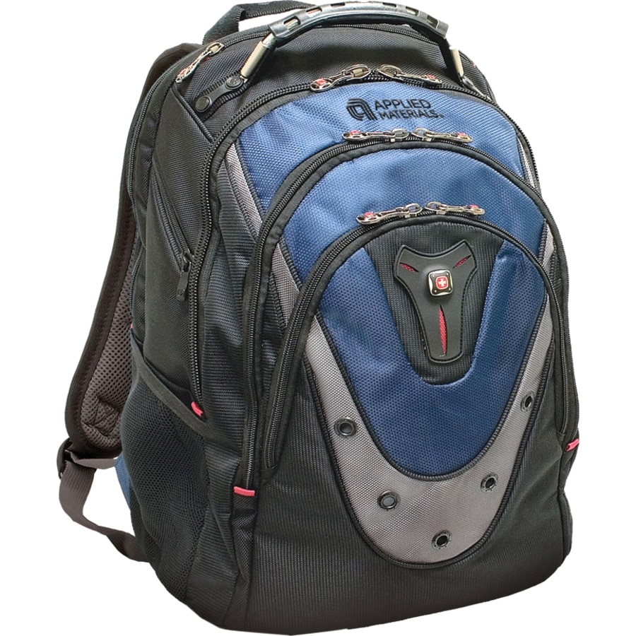 Wenger IBEX 27316060 Carrying Case (Backpack) for 17" Notebook - Blue, Gray, Black 3