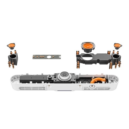 Logitech Rally Bar Mini All-In-One Video Bar for Small to Medium Rooms, White 3