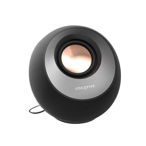 Creative Pebble V3 2.0 Bluetooth Speaker System - 8 W RMS - Black 2