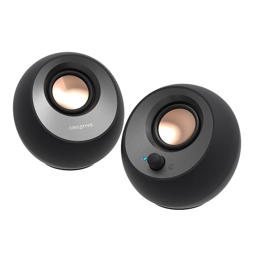 Creative Pebble V3 2.0 Bluetooth Speaker System - 8 W RMS - Black 6
