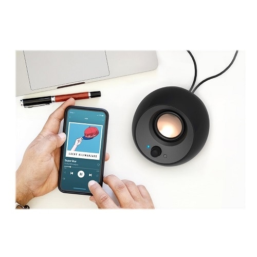 Creative Pebble V3 2.0 Bluetooth Speaker System - 8 W RMS - Black 9