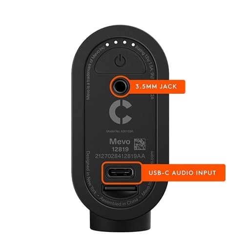 Mevo Start Webcam - 12 Megapixel - Black - USB Type C - 1 Pack(s) 6