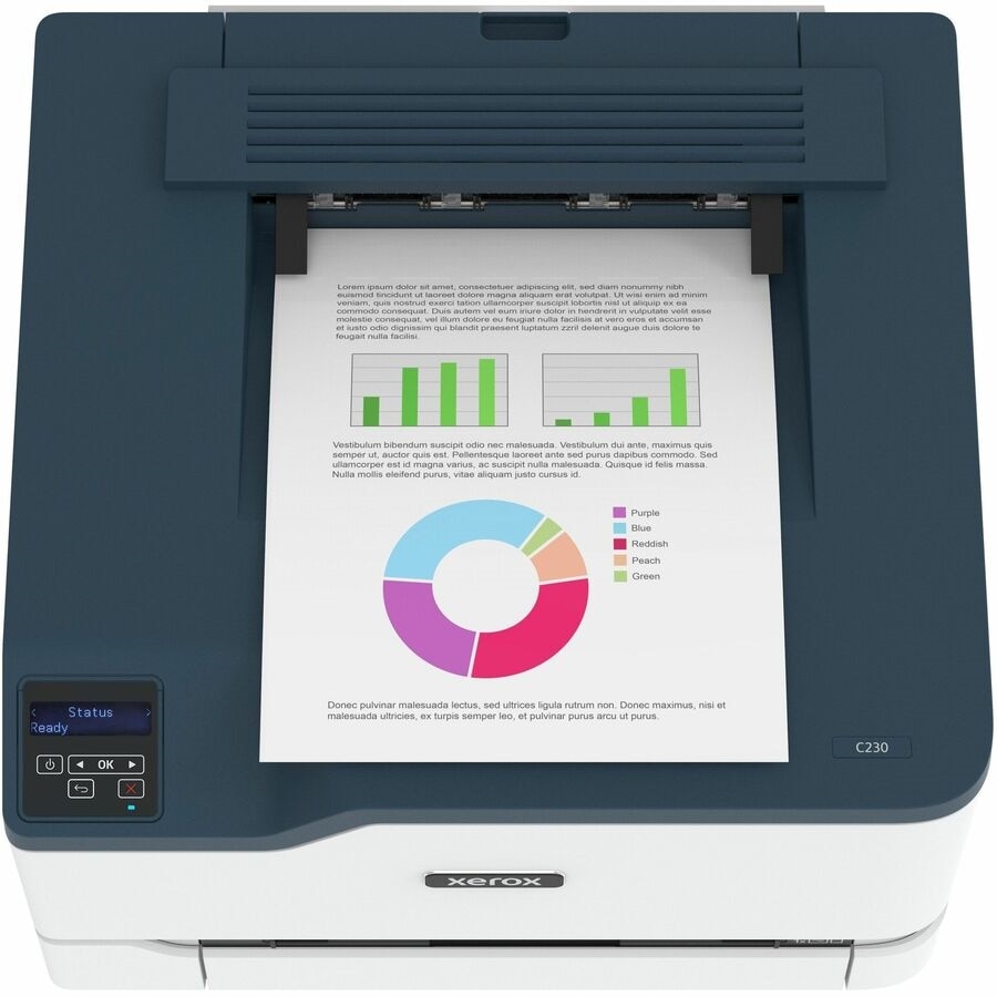 Xerox C Series C230/DNI Wireless Color Laser Printer 3