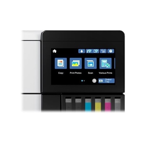 Epson EcoTank ET-8550 Wireless Color All-In-One Inkjet Photo Printer - White 9