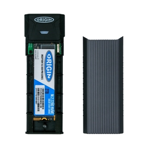 Origin Storage - 512GB Inception E840 Pro M.2 PCIe NVME External USB-C(10Gbps) SSD, Aluminium Case 3