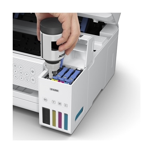 Epson WorkForce ST-C2100 Wireless Color All-In-One Inkjet SuperTank Printer 8