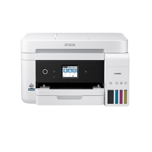 Epson WorkForce ST-C4100 Wireless Color All-In-One Inkjet SuperTank Printer with Fax 4