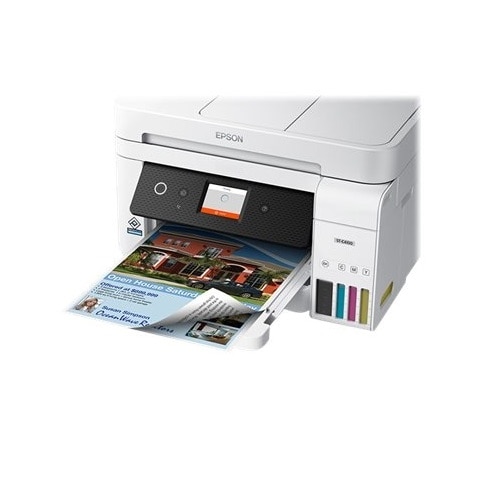 Epson WorkForce ST-C4100 Wireless Color All-In-One Inkjet SuperTank Printer with Fax 7