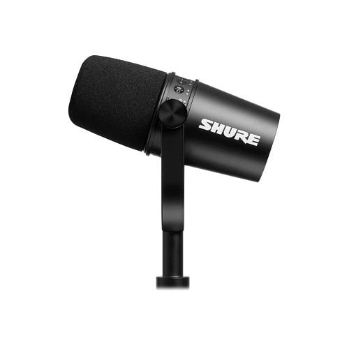Shure MV7 - Microphone - USB - black - TeamSpeak Certified | Dell USA