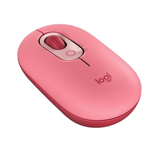 Logitech POP Mouse, Wireless Mouse with Customizable Emojis, SilentTouch Technology, Precision/Speed Scroll, Rose 4