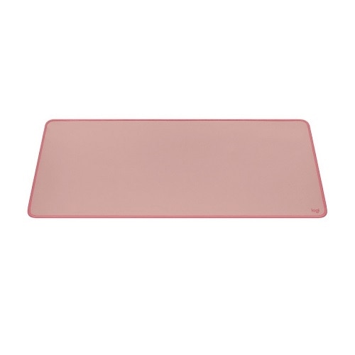 Logitech Desk Mat - Studio Series, Multifunctional Large Desk Pad, Anti-slip Base, Spill-resistant Durable Design, Darker Rose 2