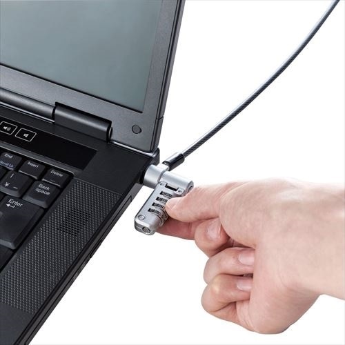 Elecom ケーブルロック のための コンピューター, 液晶モニター, タブレット 4