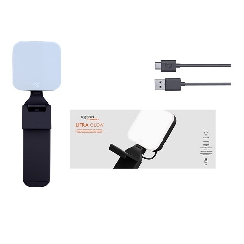 Logitech Litra Glow Premium Streaming Light with TrueSoft 4