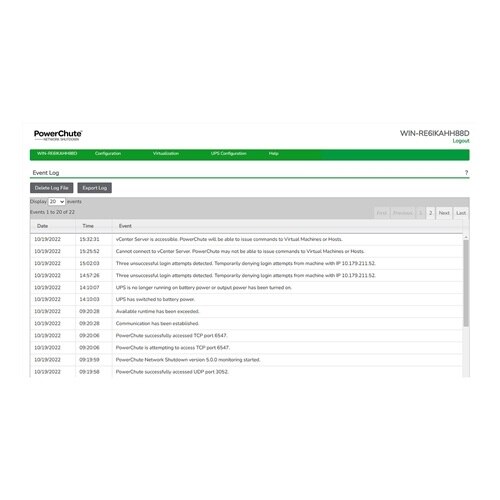 Subscription, PowerChute Network Shutdown for Virtualization and HCI, 1 year 6