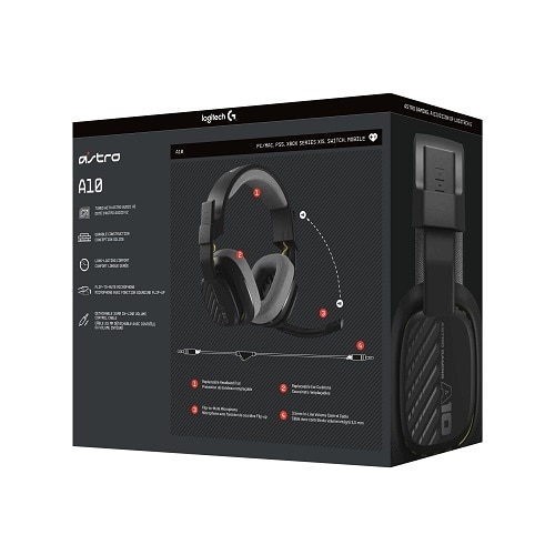 Astro Gaming A10 Gen 2 Xbox Wired Gaming Headset - Black 