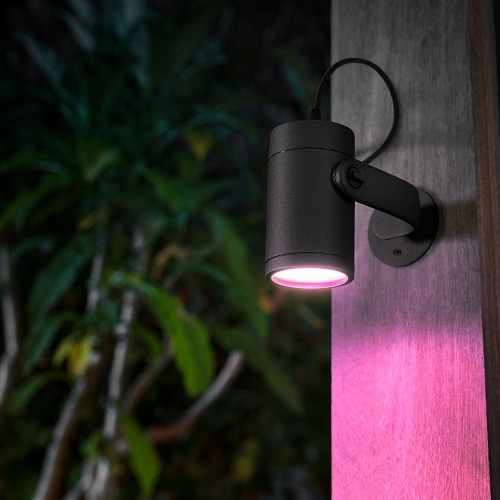 Philips Hue Lily Outdoor Spot Light Basekit + Hue Lily Outdoor Spot Light Extension Bundle 10