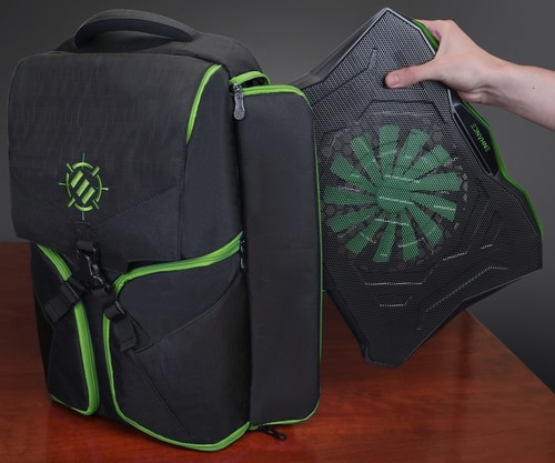 ENHANCE Cryogen 5 Laptop Cooling Pad (Green) 9