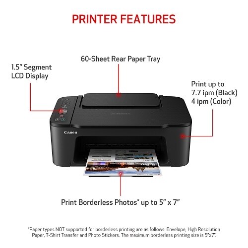 Canon PIXMA TS3520 Wireless All-In-One Inkjet Printer | Dell USA