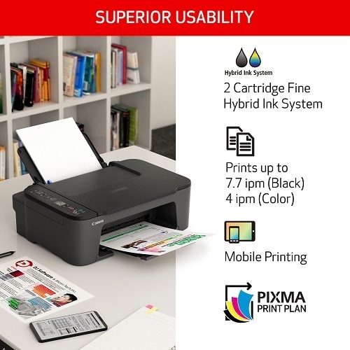 Canon PIXMA TS3520 Wireless AllInOne Inkjet Printer Dell USA